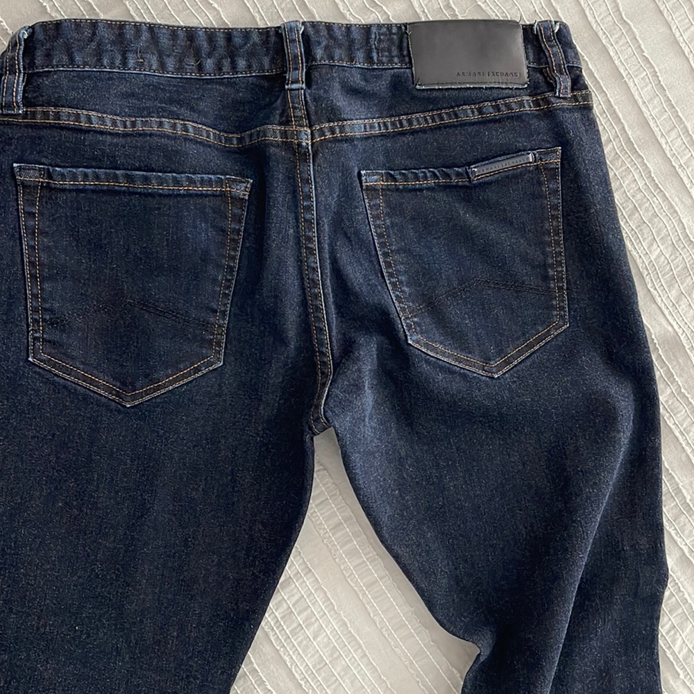 Pre-owned Armani Exchange Blue Jeans